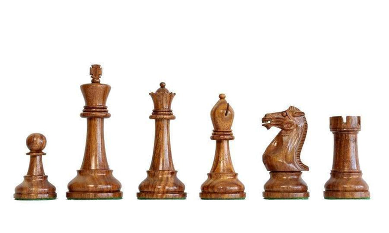 Staunton Winchester 4 Inch Acacia & Boxwood Chess pieces -  CHESSMAZE STORE UK 