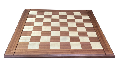 Luxury Italian Drueke Walnut Chess Board -  CHESSMAZE STORE UK 
