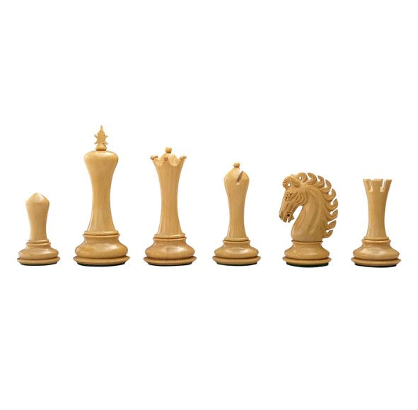 Emperor Series Ebony Chess Pieces -  CHESSMAZE STORE UK 