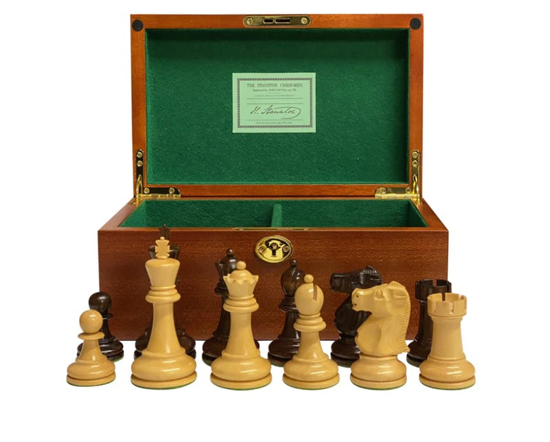 Staunton Fischer Anjan 1972 Chess Pieces and Mahogany Box -  CHESSMAZE STORE UK 