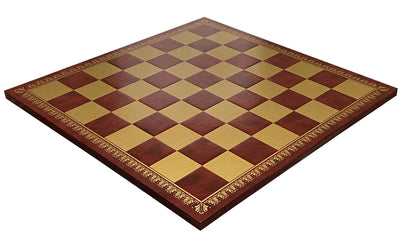 Italian Eco Leather Board with Calvert Boxwood & Black Chess Pieces -  CHESSMAZE STORE UK 