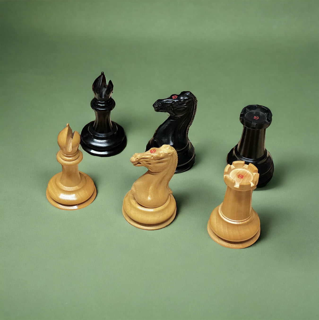 The 1850's London Boxwood and Ebony 3.5" Replica Chessmen -  CHESSMAZE STORE UK 