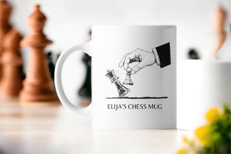 Personalised Chess Mug -  CHESSMAZE STORE UK 