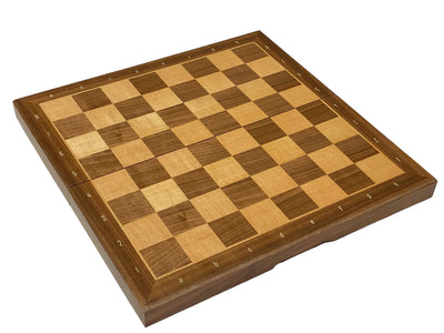 13 Inch Mahogany and Maple Magnetic Chess Set - CHESSMAZE STORE UK