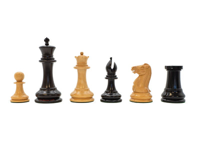 1849 Original Staunton Design Reproduction Chess Pieces & Mahogany Box - CHESSMAZE STORE UK