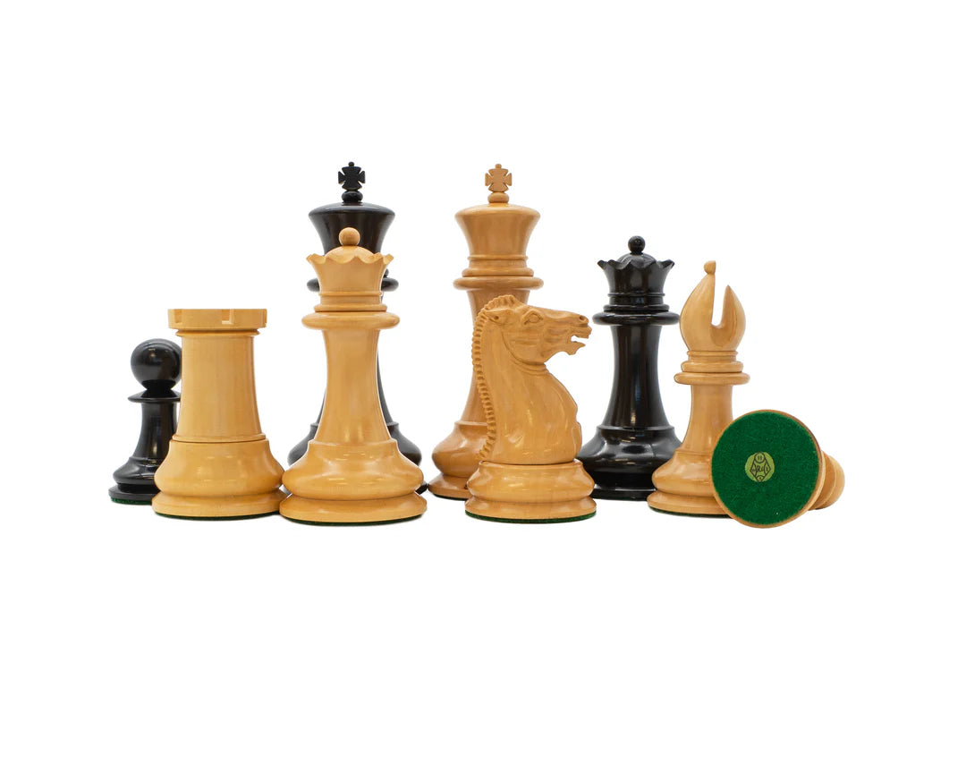 1849 Original Staunton Design Reproduction Chess Pieces & Mahogany Box - CHESSMAZE STORE UK