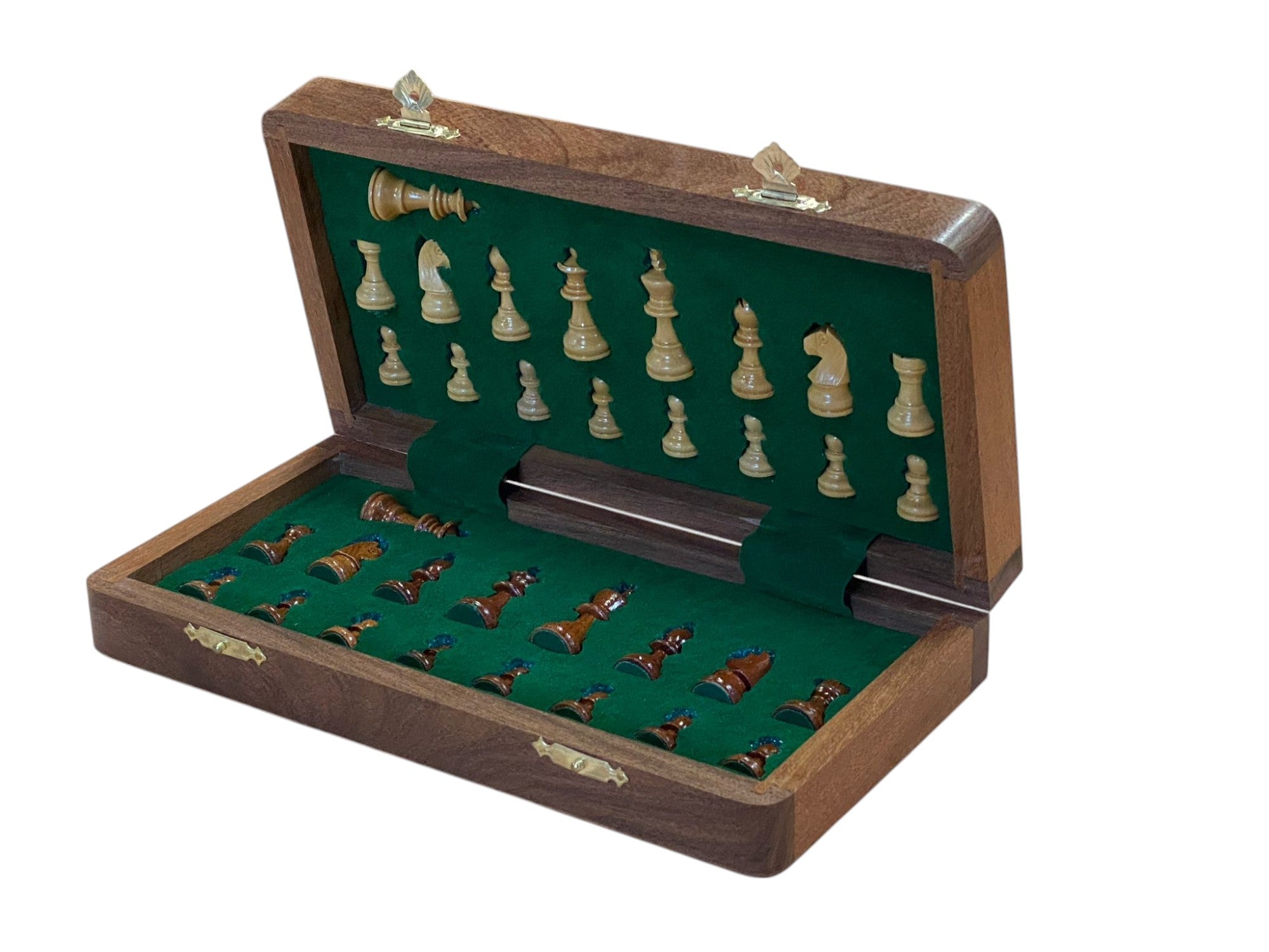 10 Inch Magnetic Hand Made Folding Chess Set - CHESSMAZE STORE UK