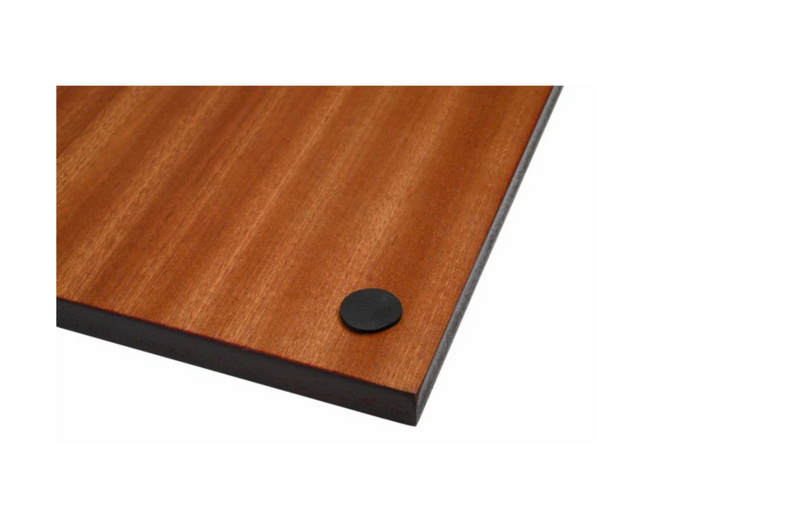 19.75" Mahogany Economy Algebraic Tournament Chess Board - CHESSMAZE STORE UK