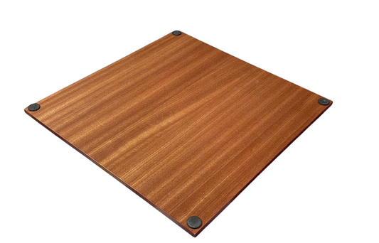 Grandmaster Mahogany Algebraic Chess Set with Drawstring Bag - CHESSMAZE STORE UK