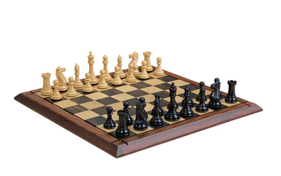 Championship Staunton Ebony Chess Set with 21-Inch Luxury Ebony Rosewood Board - CHESSMAZE STORE UK