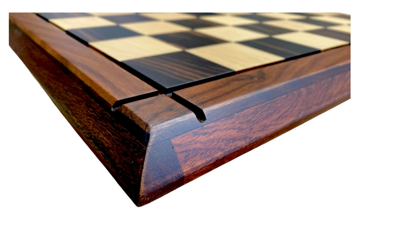 Championship Staunton Ebony Chess Set with 21-Inch Luxury Ebony Rosewood Board - CHESSMAZE STORE UK