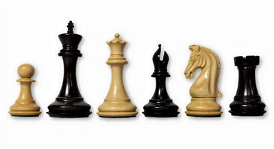 4.5 Inch Imperial Boxwood & Ebony Chess Pieces -  CHESSMAZE STORE UK 