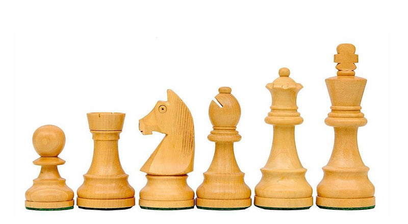Classic 3.75" Acacia Chess Pieces - CHESSMAZE STORE UK