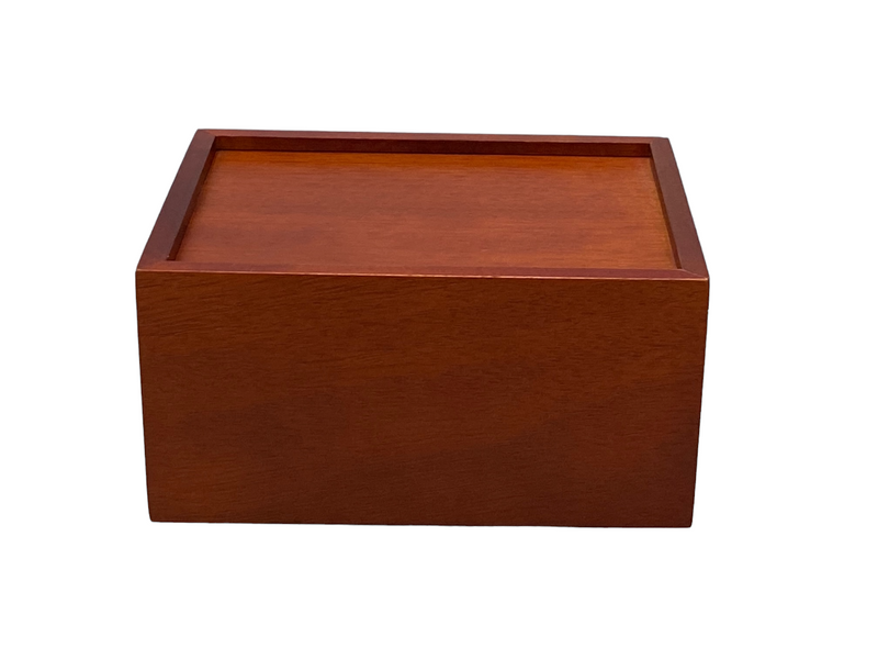 18" Solid Wood Board 3" Classic Acacia Chess Set & Slide Lid Box