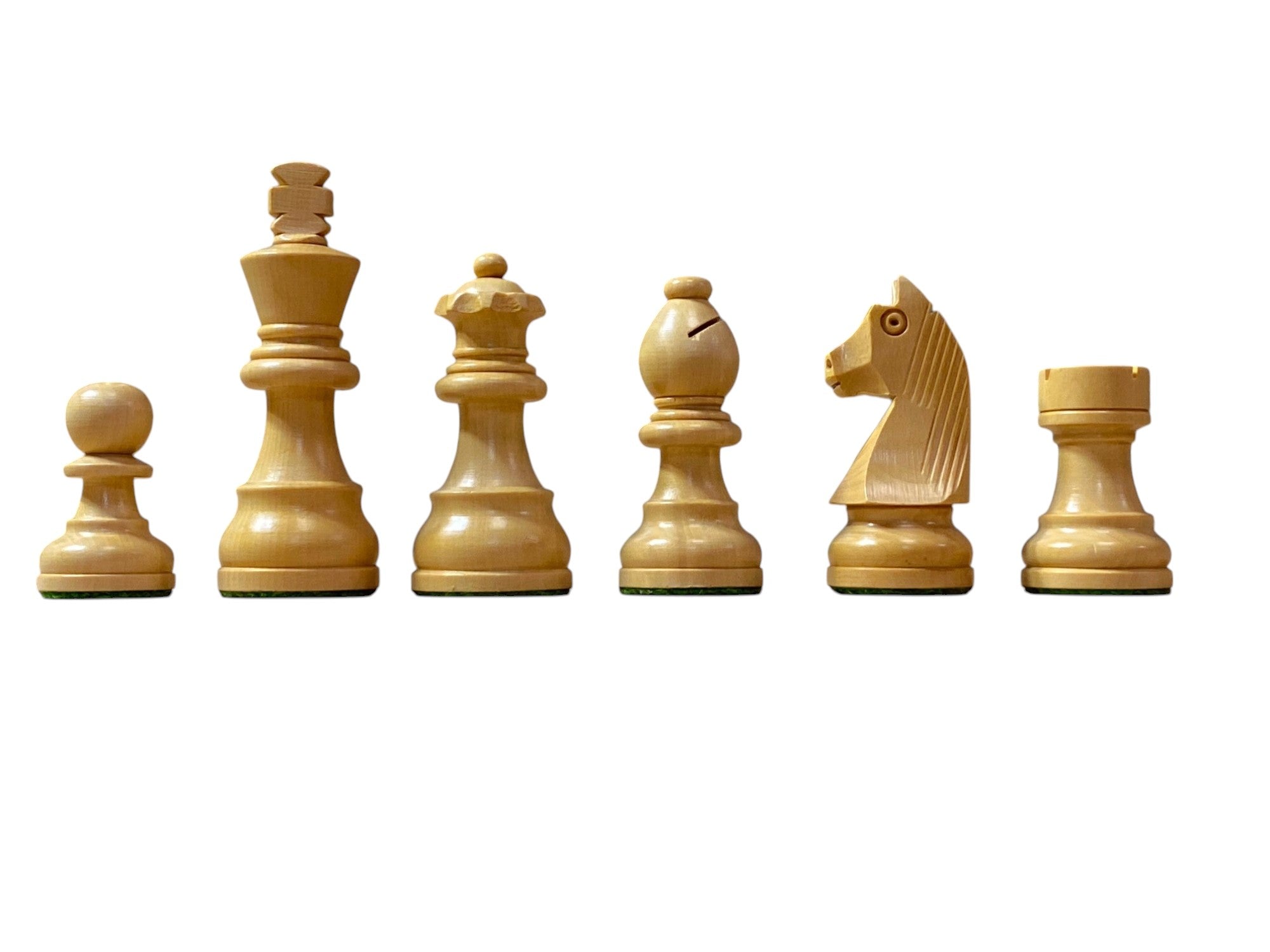 3" Classic Ebonised & Boxwood Chess Pieces - CHESSMAZE STORE UK