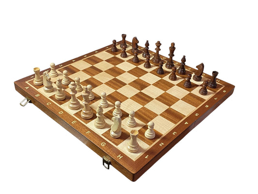 20" Folding Tournament Sized Chess Set - B STOCK - CHESSMAZE STORE UK