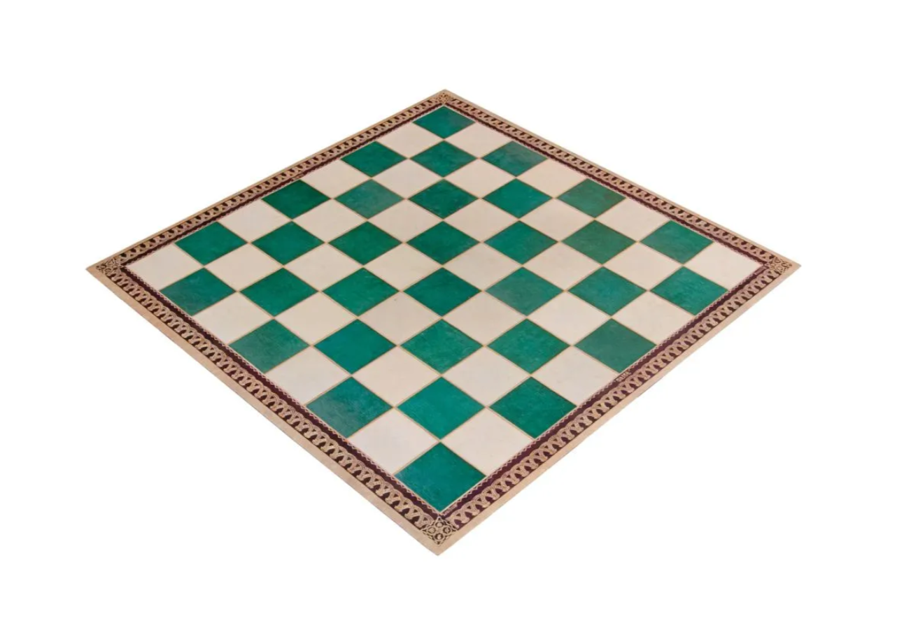 Green Carton Pierre Roll Up Mousepad Chess Board - CHESSMAZE STORE UK