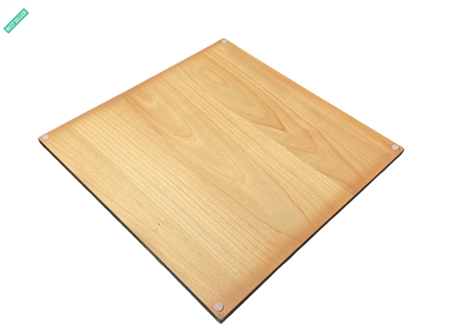 15.75" Walnut and Maple Chess Board - CHESSMAZE STORE UK