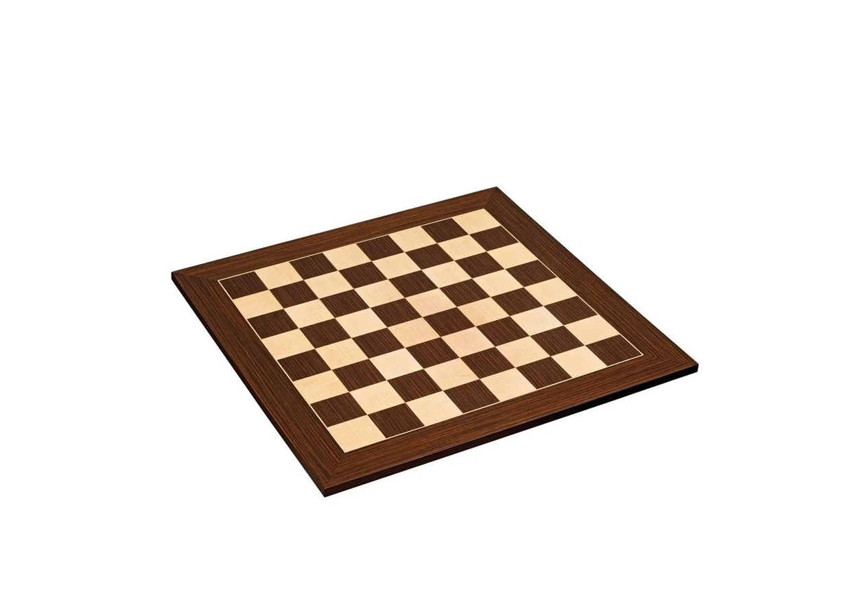Wenge and Maple 16" Chess Board - CHESSMAZE STORE UK