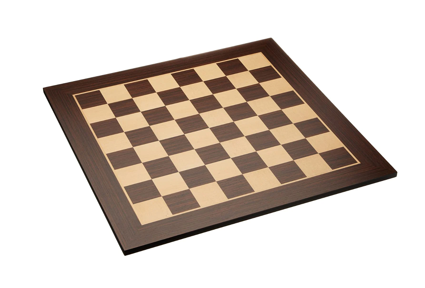 21" Wenge and Maple Chess Board - CHESSMAZE STORE UK
