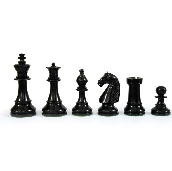 The 4" Hastings Antiqued Chess Pieces -  CHESSMAZE STORE UK 
