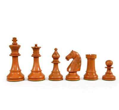 The 4" Hastings Antiqued Chess Pieces -  CHESSMAZE STORE UK 