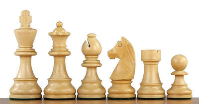 3" Classic Boxwood & Acacia Chess Pieces -  CHESSMAZE STORE UK 