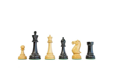 Winchester Boxwood & Ebonised Chessmen -  CHESSMAZE STORE UK 