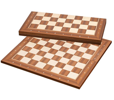 Mahogany Maple Folding Chessboard 50cm -  CHESSMAZE STORE UK 