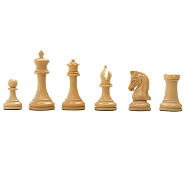 Tristan Imperial Padauk Chess Pieces 3.75" -  CHESSMAZE STORE UK 