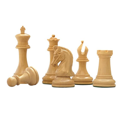 Tristan Imperial Padauk Chess Pieces 3.75" -  CHESSMAZE STORE UK 