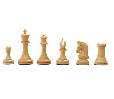 Tristan Imperial Ebony Chess Pieces 3.75" King -  CHESSMAZE STORE UK 