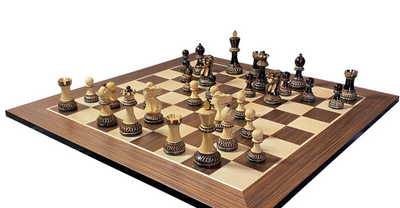Artistic Parker Chess Pieces 20" Wenge Chessboard and Vinyl Storage Box -  CHESSMAZE STORE UK 