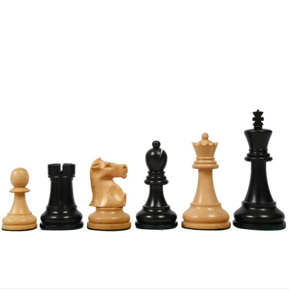 Fischer Black & Boxwood Chess Pieces -  CHESSMAZE STORE UK 