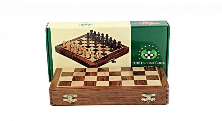 Hand Made Magnetic Folding 14" Chess Set -  CHESSMAZE STORE UK 