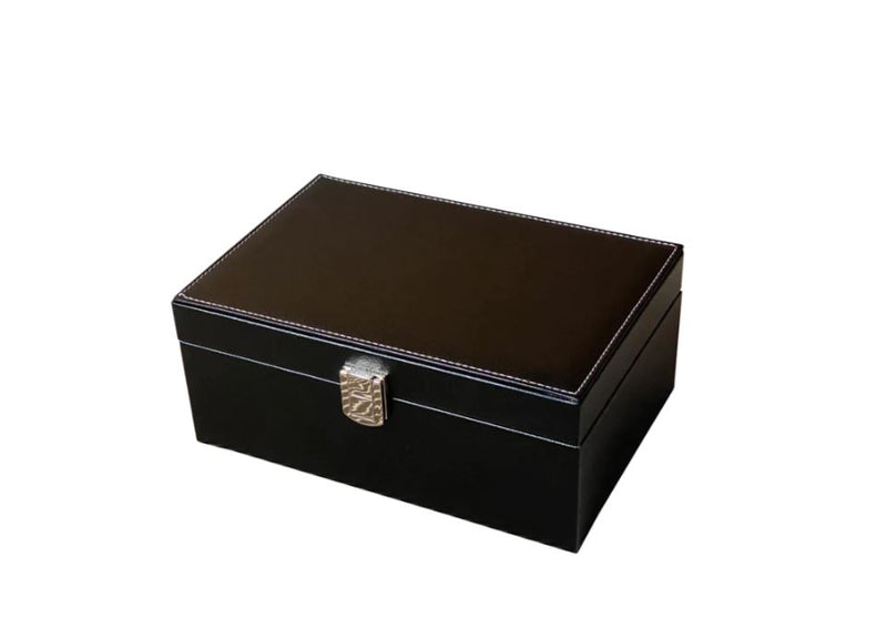 British Ebonised 3.75" Chess Pieces, 19" Walnut Board & P.U Storage Box -  CHESSMAZE STORE UK 