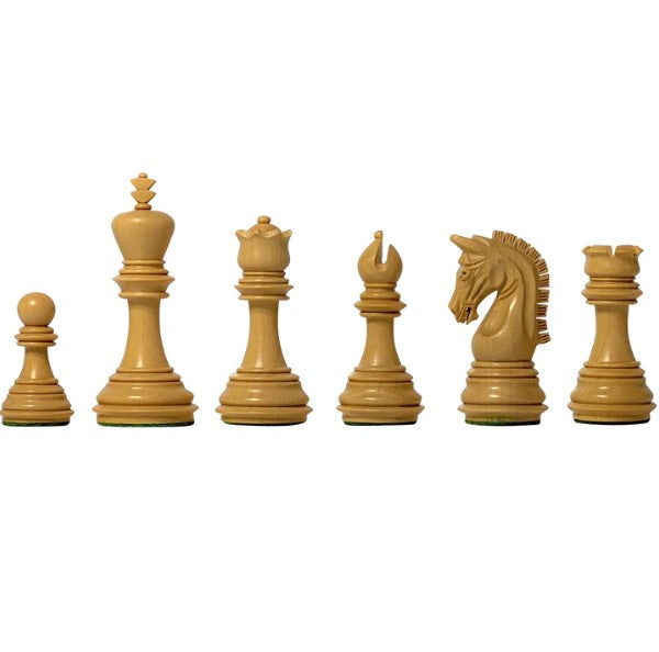 Imperial Acacia Boxwood Chess Pieces 3.75" -  CHESSMAZE STORE UK 