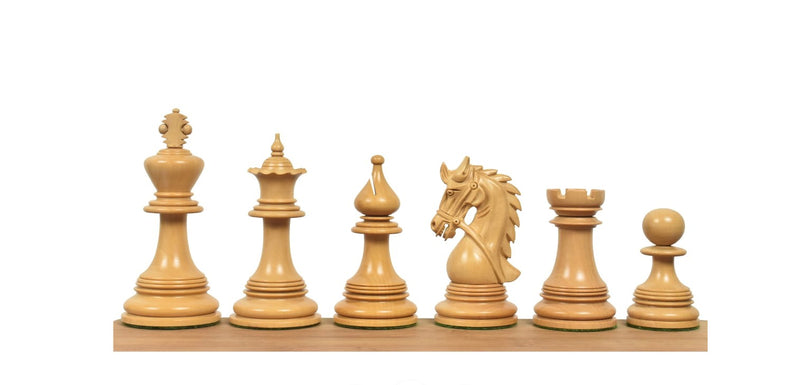 Luxury Ebony Napoleon Series Chessmen 4.3" -  CHESSMAZE STORE UK 