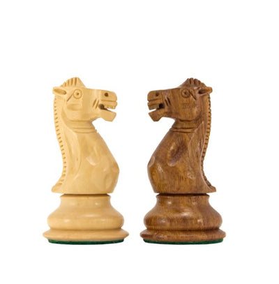 3.75" Old English Acacia Boxwood Chess Pieces -  CHESSMAZE STORE UK 